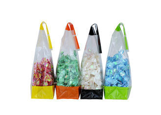 Seitenkeil-Plastikplätzchen-Taschen, selbstklebende klare Plastiktasche Opp