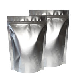 Ungiftige versiegelbare silberne Folien-Taschen-Beutel mit Reißverschluss für Unterwäsche kein Durchsickern